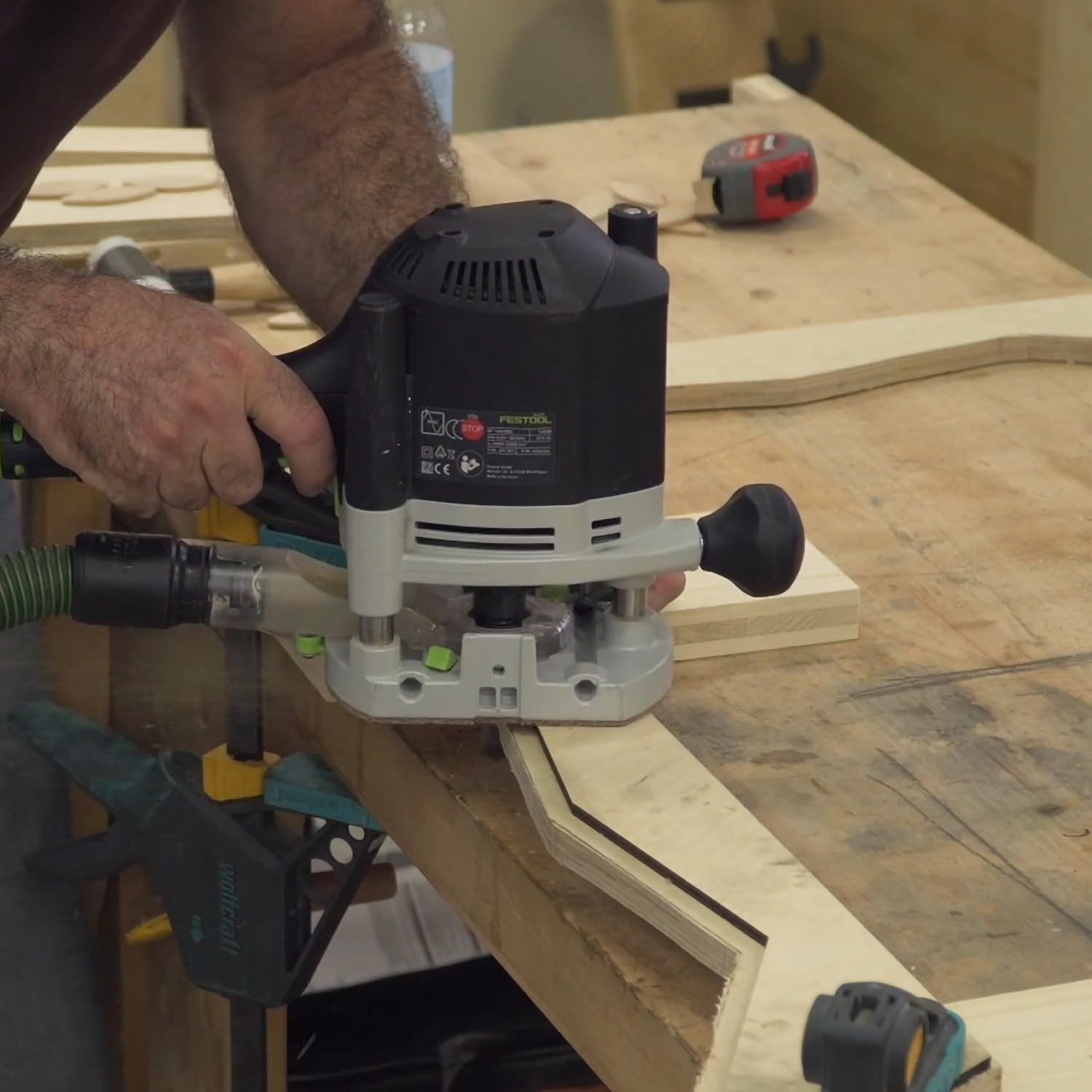 Fraiser - Microfresa a copiare con cuscinetto per legno, diametro 8 mm, gambo 8 mm, per fresatrice verticale e rifilatore