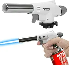 Maçarico Culinário Portátil Regulagem Gourmet Profissional Acendimento Automático