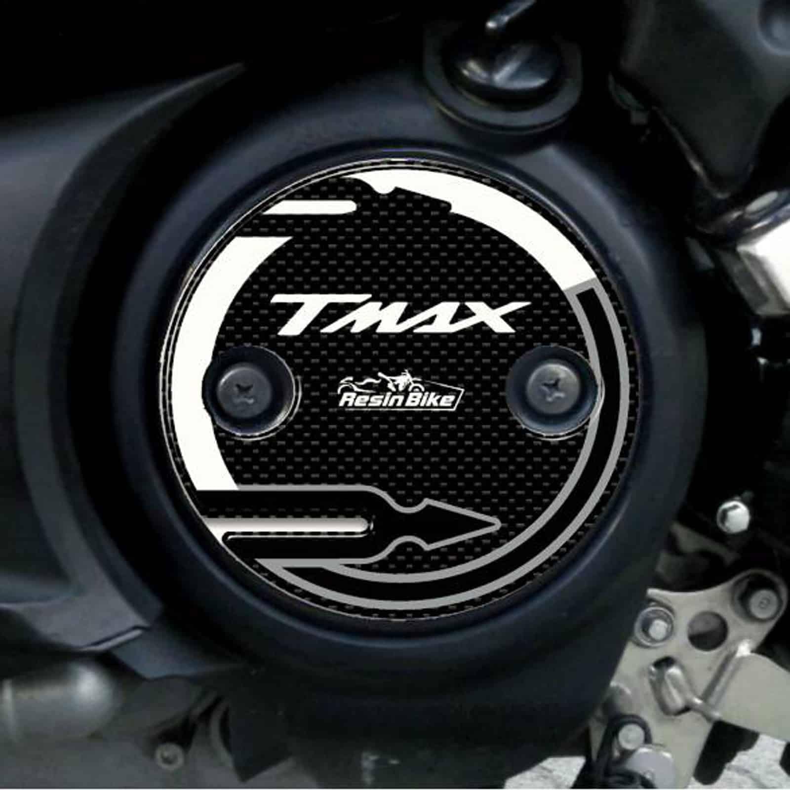 Autocollants scooter Tmax protection carter variateur résine