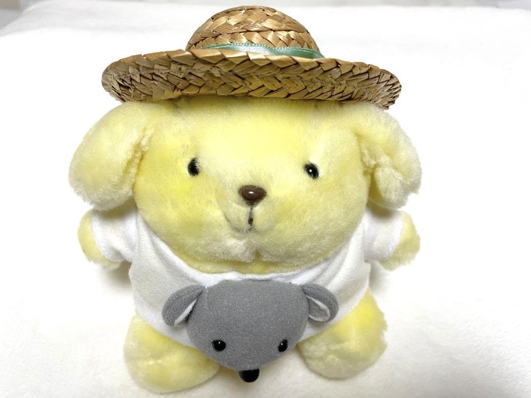 Amazon.co.jp: QBBチーズ ポムポムプリン ぬいぐるみ 希少 サン リオ 