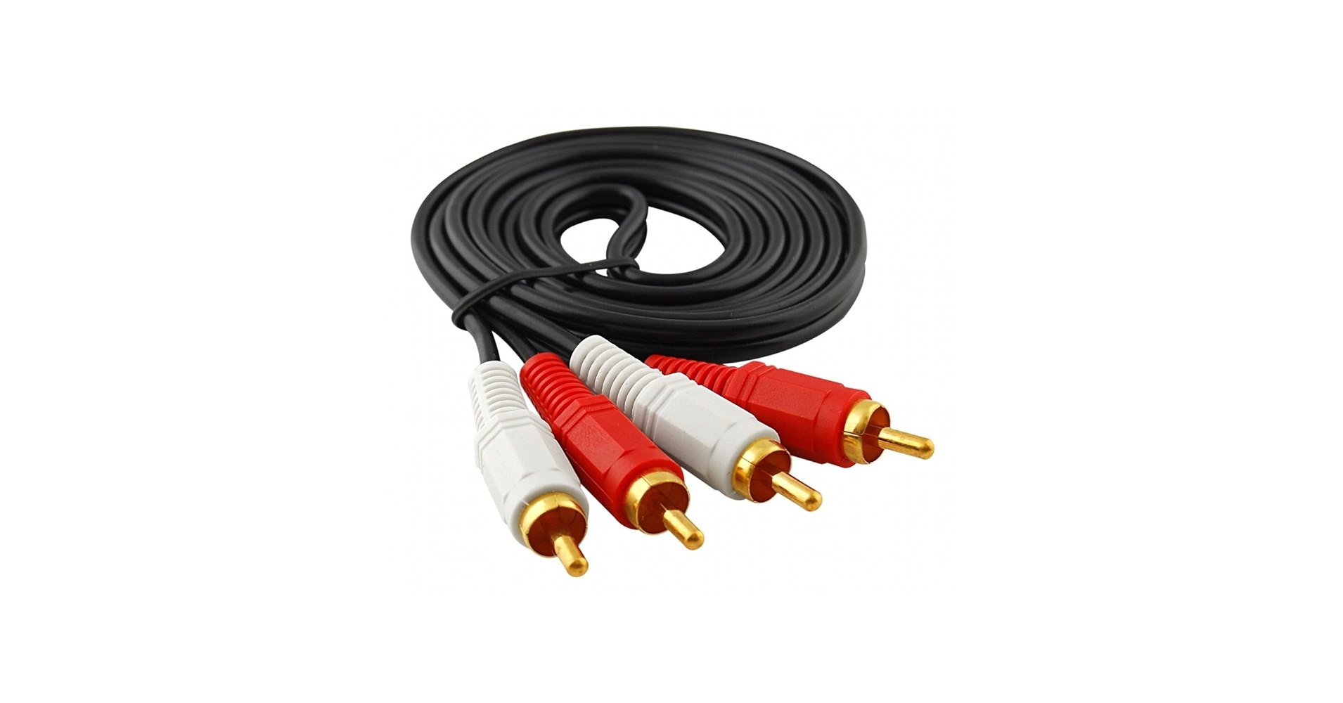 Amazon.com: 2-RCA Stereo Analog Audio Cable Male to Male 5ft