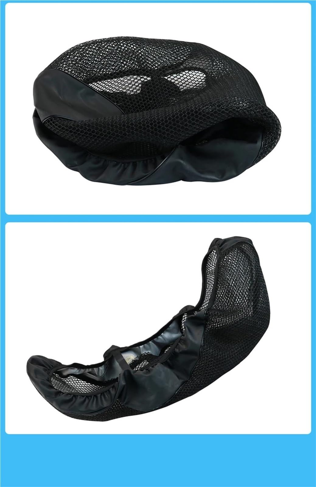 Coprisedile Traspirante Coprisella per Motocicletta con Cuscino per Y&amaha Tricity 300 Protezione Solare Antiscivolo, Resistente all'Usura Traspirante Copricuscino