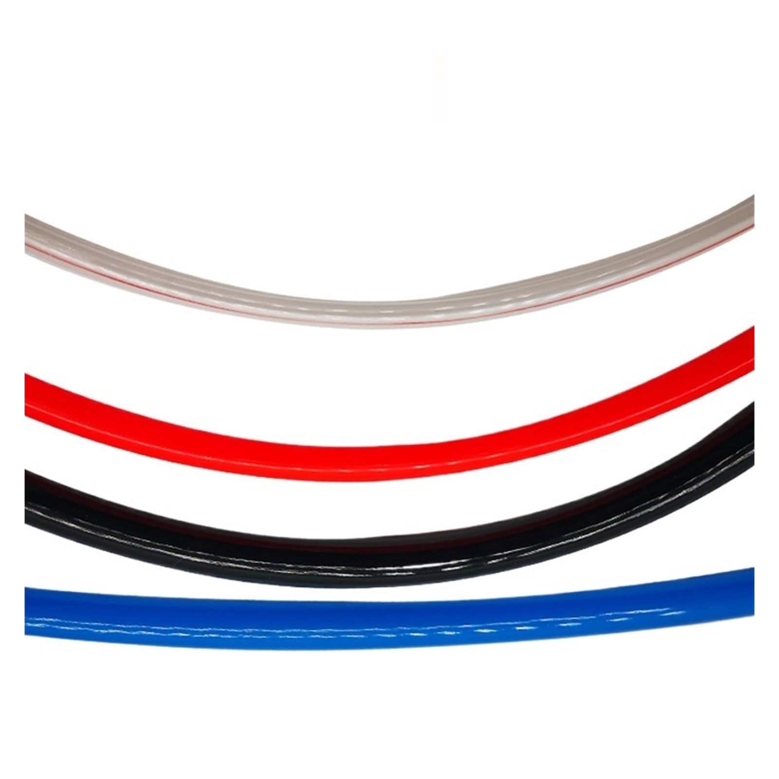GUIPENG 1m/5m/10m PU Tube OD 4MM 6MM 8MM 10MM 12mm ID 2.5MM 5MM 6.5mm Pneumatic Pipe Pu Tube Air Hose Pipe(Transoarent 10M,OD 8MM ID 5MM)