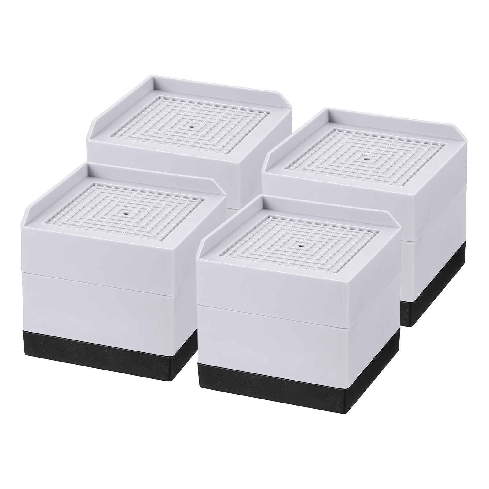 Rehausseurs de meubles empilables uxcell en plastique robuste pour table et chaise