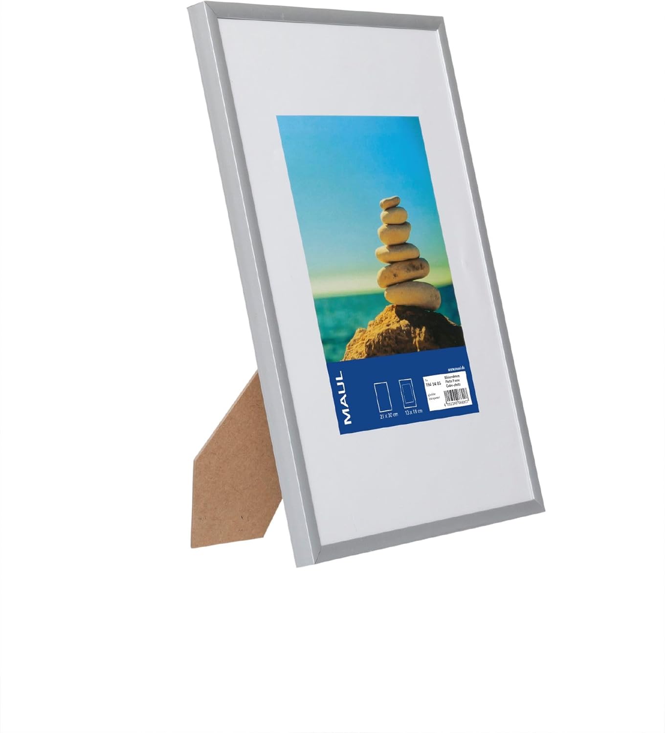 MAUL Picture Frame, Aluminium, Silver, 30 x 40 cm