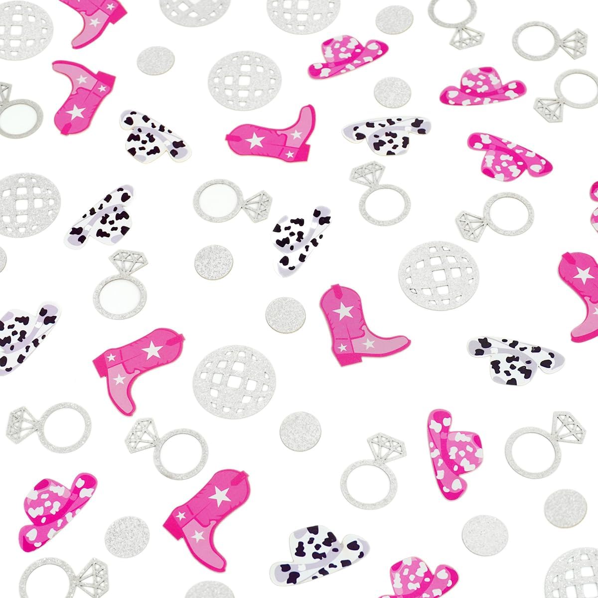 Cowgirl Disco Bachelorette Confetti, Cowgirl Bachelorette Party Decorations