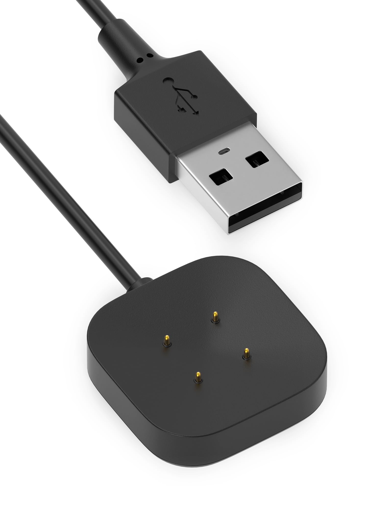 Bicmice Compatible with Fitbit Sense & Versa 3 Charger - Replacement Charging Cable Dock for Sense 2, Versa 4 Smartwatch - 3.3Ft USB Magnetic Wireless Cord