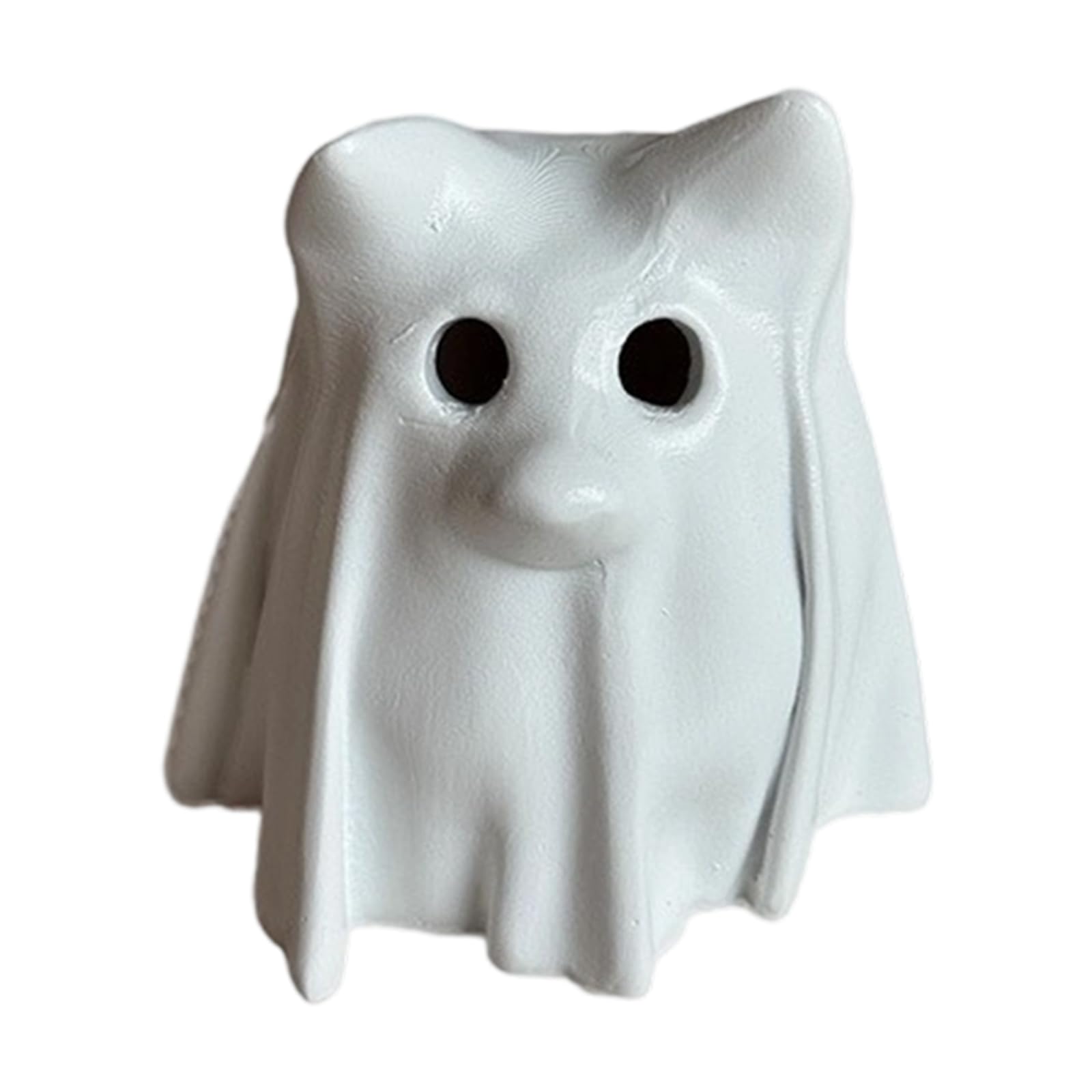 Jazuaiao Halloween Ghosty Dog Decoration Resin Pet Ornament for Party Home Garden Holiday Festival Display Halloween Garden Ghosty Puppy Decoration