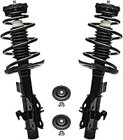 Vista 609 de Detroit Axle - Kit de suspensión delantera de 10 piezas para Chevy Aveo Aveo5 Pontiac G3 Wave 2 Ready Struts Assembly 2 Enlaces de barra