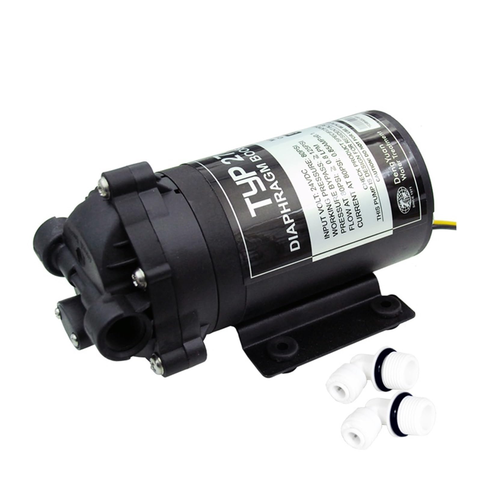 75gpd Water Filter RO Booster Pump 2766NH Increase Reverse Osmosis System Pressure(Without Fittings)