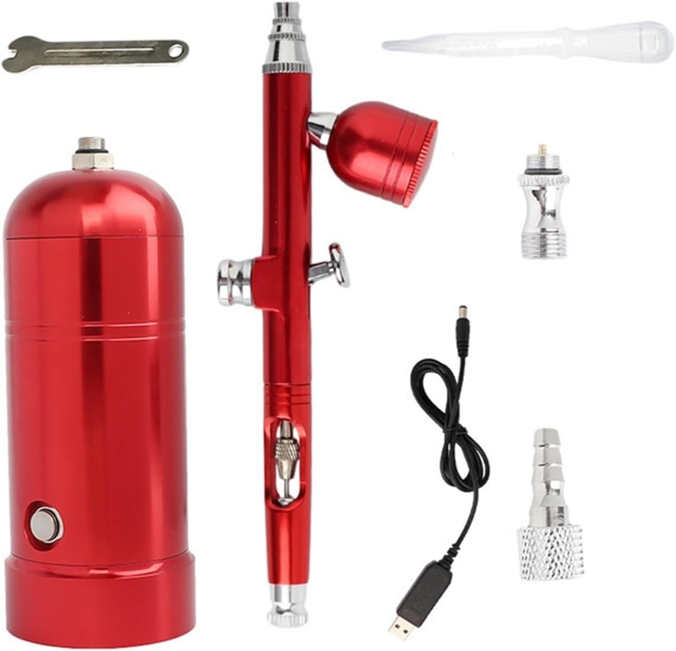 ワイヤレスエアコンプレッサーポータブルエアブラシスパリーガンメイクアップアートボディケーキモデルカー注水スプレー 幅広い分野に適用さ