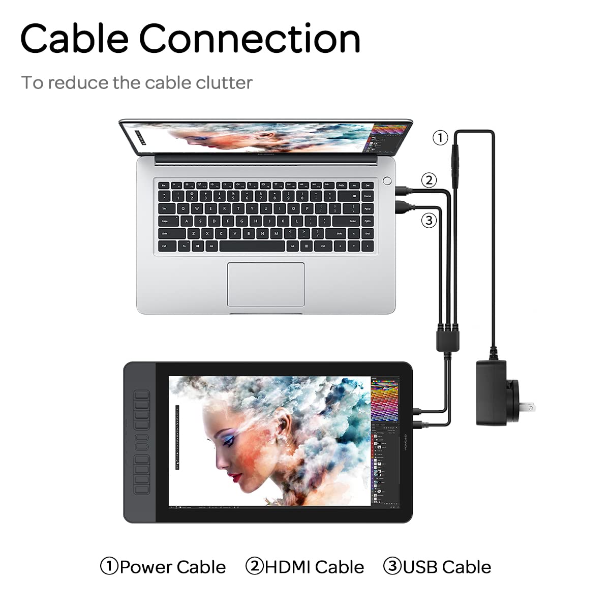 Buy GAOMON PD1561 Pen Display with TiltSupport BatteryFree 8192 Level