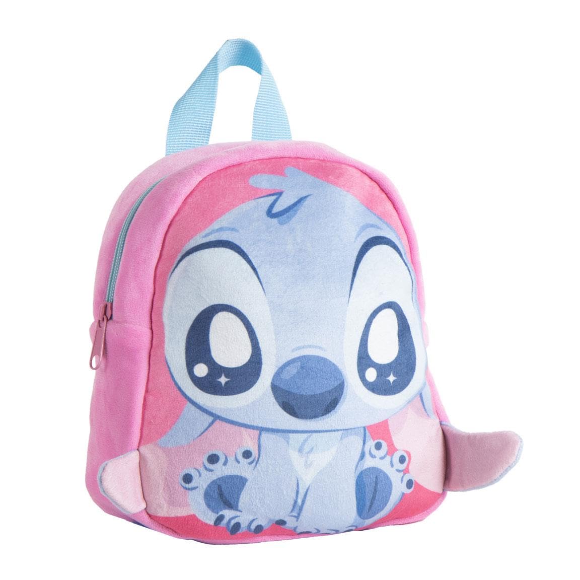 Cerda Unisex Kids Rose Plush Children's Backpack Disney Stitch