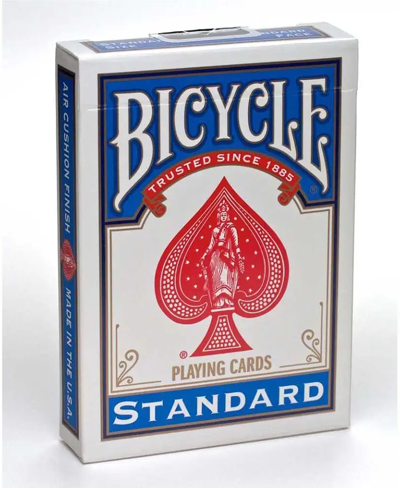 Bicycle Playing Cards for Play - Poker Size, [Colors May Vary: Red, Blue or Black]