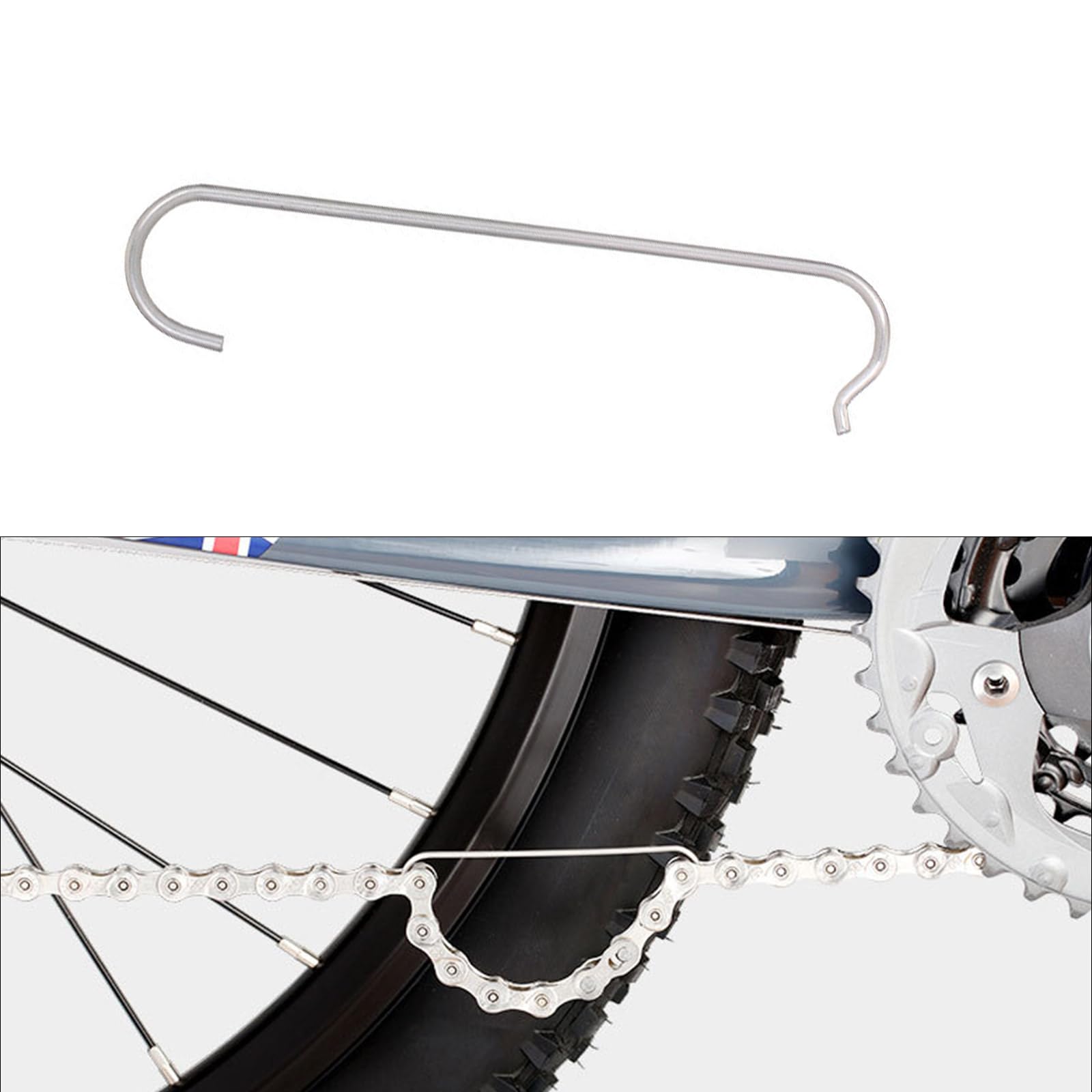 10Pcs Bicycles Chain Hooks Stainless Steels Bike Repair Tool Joint Hook Chain Repair Tool Bicycles Chain Removal Tool
