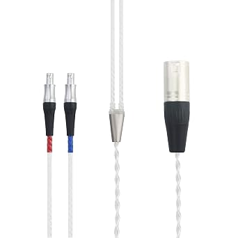 Cavo HiFi 4 pin XLR bilanciato maschio compatibile con cuffie Sennheiser  HD800, HD800S, HD820 placcato argento cavo di aggiornamento audio di  ricambio 2 m : Amazon.it: Elettronica