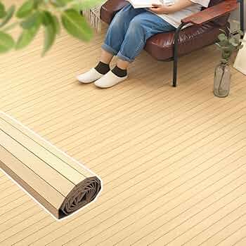 Amazon.co.jp: ウッドカーペット 軍手付き 6畳 4.5畳 1.5畳