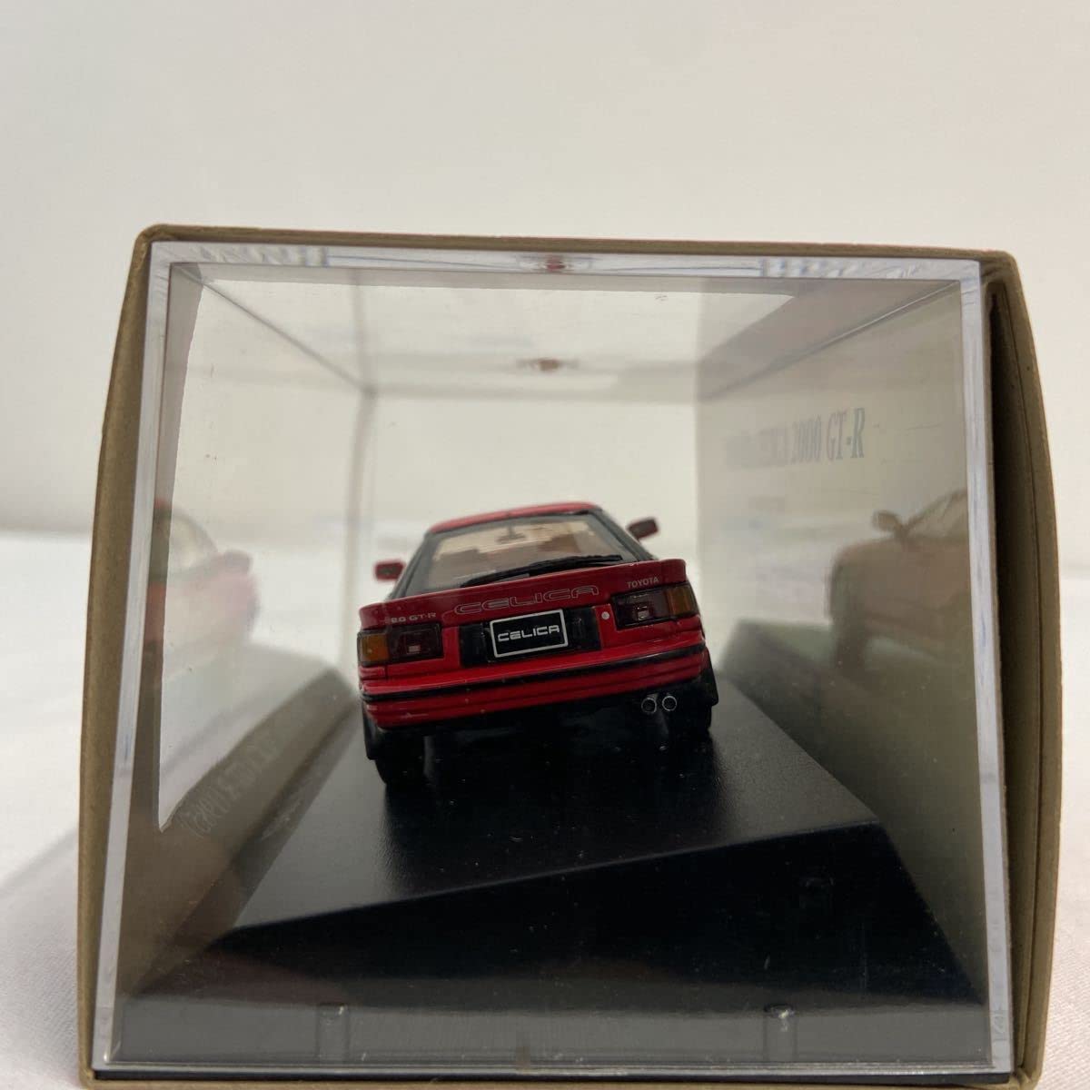 Amazon | アオシマ DISM 1/43 TOYOTA CELICA GT-R ST162 Red トヨタ