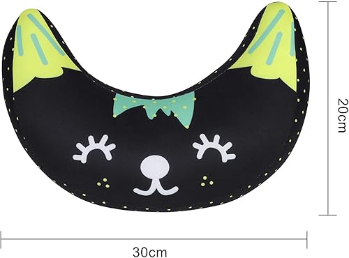 Miniatura 10 de Almohada de cuello de viaje para niños, funda para cinturón de seguridad de automóvil, almohadilla de hombro para asiento de automóvil, silla de