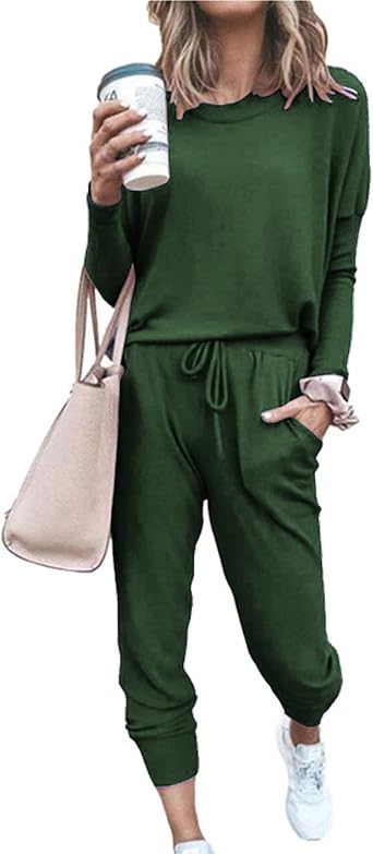 Fipput Conjunto Chándal Mujer Casual 2 Piezas, Chandal Mujer Completo con  Camiseta Manga Larga y Pantalón Conjunto Deporte Mujer Pijama Mujer  Invierno: Amazon.es: Ropa