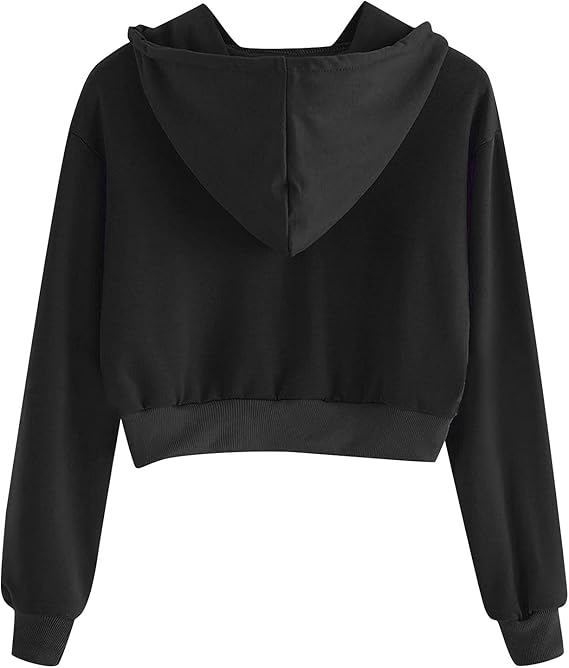 トップス BlackEyePatch EMBROIDERED CROPPED HOODIE Embroidered Crop Hoodie – RyLash