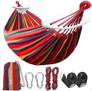 Amazon.com: Hamacas de Exterior - Telas / Hamacas de Exterior / Hamacas,  Columpios y Accesor: Patio, Césped y Jardín