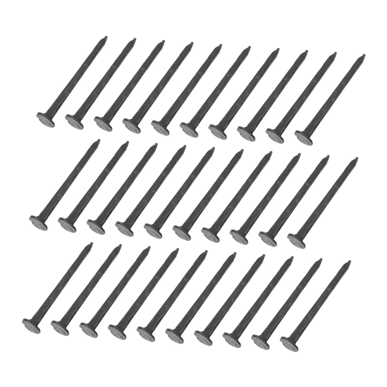 STOBAZA 100pcs Round Head Leather Tacks Iron Nails for Shoes Repair Craft Long-Lasting Nails