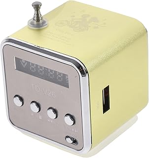 NOLITOY 4 Conjuntos De Mini Alto-Falante Sem Fio Alto-Falante Portátil Recarregável Alto-Falante Conveniente Alto-Falante Portátil Sem Fio Chuveiro Rádio USB Alto-Falante Liga De Alumínio