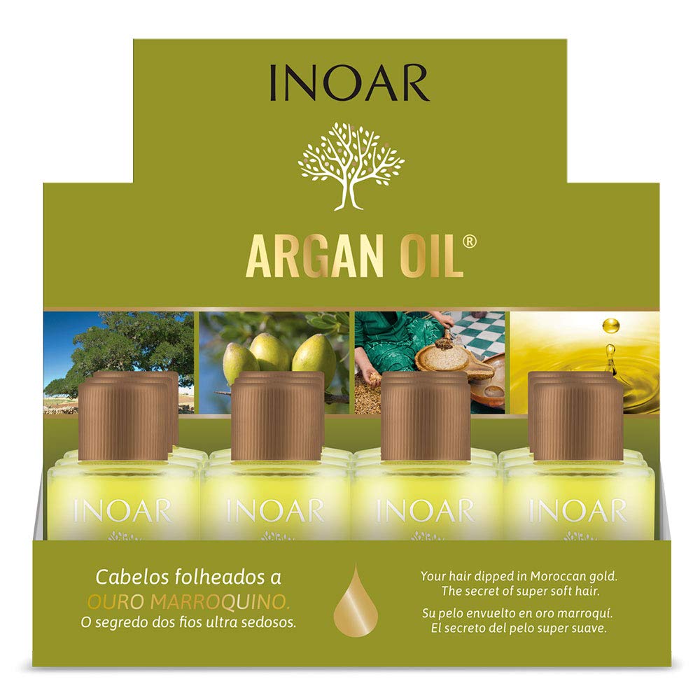 Inoar aceite argán 7 ml x 12 unidades