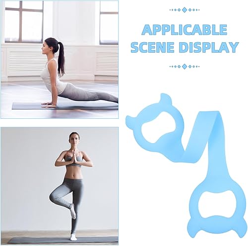 Miniatura 9 de Heavy Duty Resistance Band for Women Intensity Elastic Yoga Stretch Strap Portable Home Fitness Equipment for Full Body Workout and Strength Training