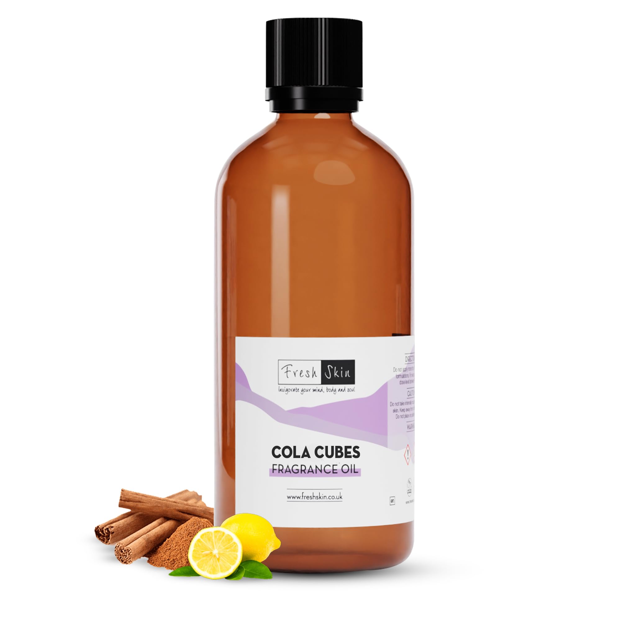 Freshskin Beauty LTD | Cola Cubes Fragrance Oil 100ml - Candles, Bath Bombs, Soap Making, Reed Diffusers & Wax Melts - Cosmetic Grade - Vegan Friendly - A Rich, Complex, & Long Lasting Scent! — image 1