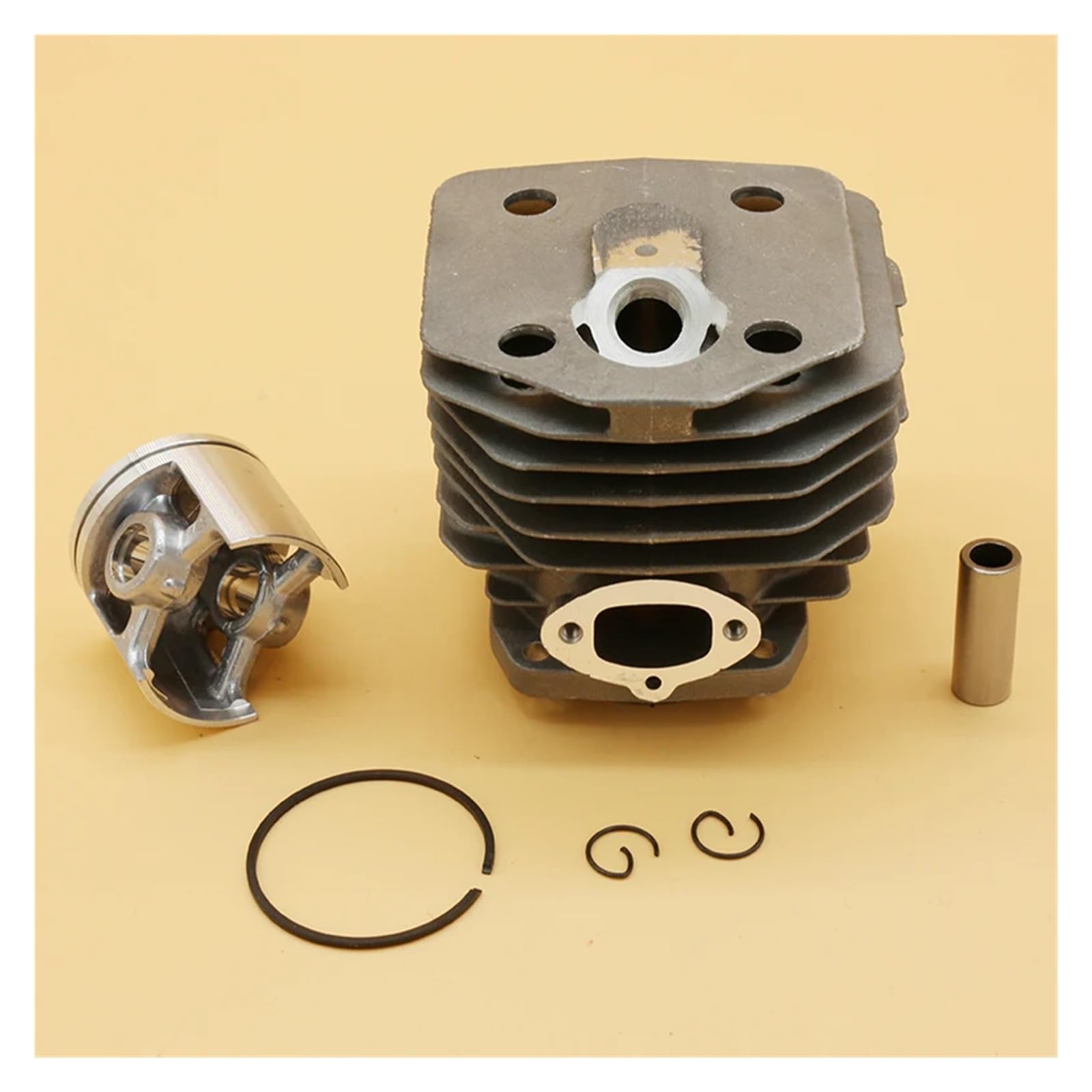 Zestaw tłoka cylindra 45 mm pasuje do pił łańcuchowych Husqrvan 154 154XP 254 254XP do pił ogrodowych, część zamienna 503503903 503503901