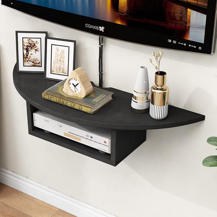 Buy Floating TV Stand Wall Mounted Component Shelf, Media Console