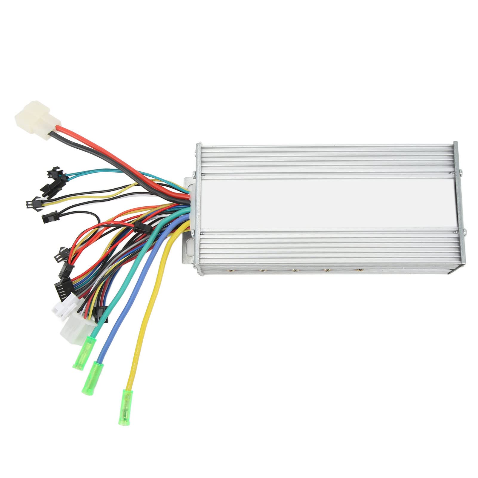Kit de Panel de Controlador Motor sin Cepillo Bicicleta Eléctrica con Gas Pulgar, Carcasa Metal Premium