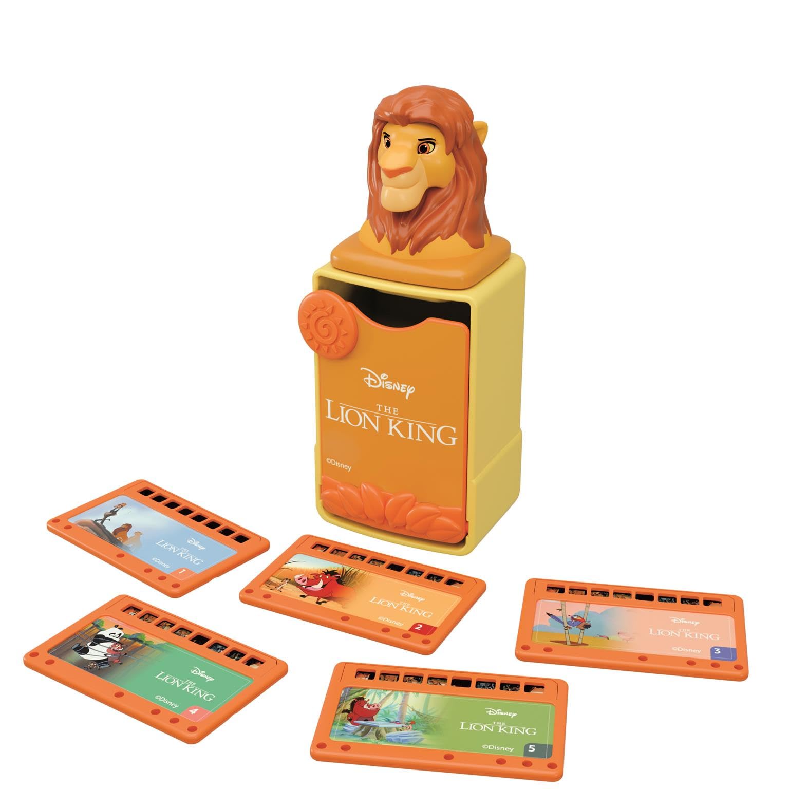 Clementoni Baby DISNEY Lion King Storytime Projector Add-On, 4 Family-Friendly Episodes with Simba, Timon & Pumbaa, Ages 2+, English Version, 61466
