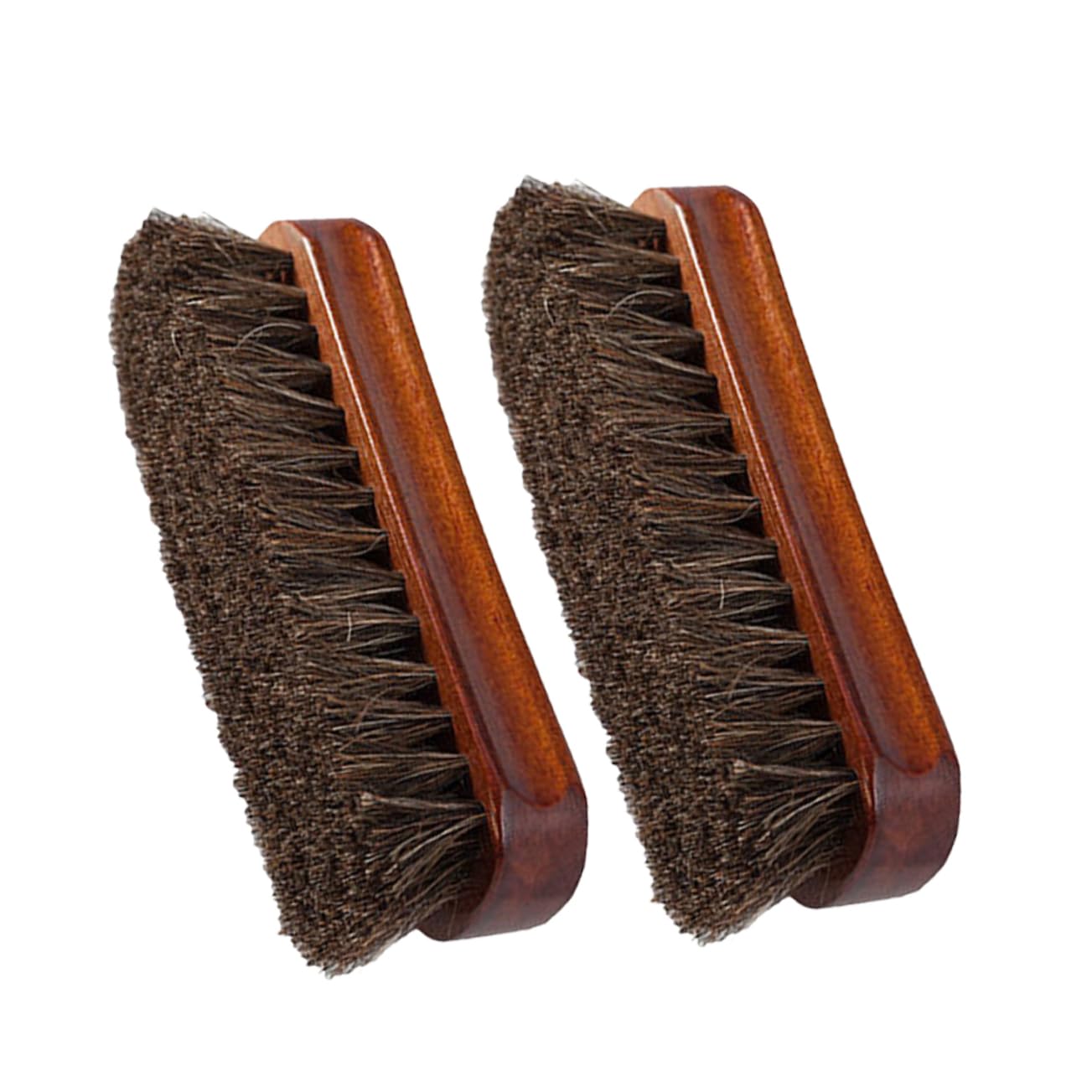 Holibanna 8piezas Cepillo De Cerdas De Caballo para Brillar y Limpiar Zapatos Cepillo De Pulido Práctico y Conveniente para Cuidado De Calzado