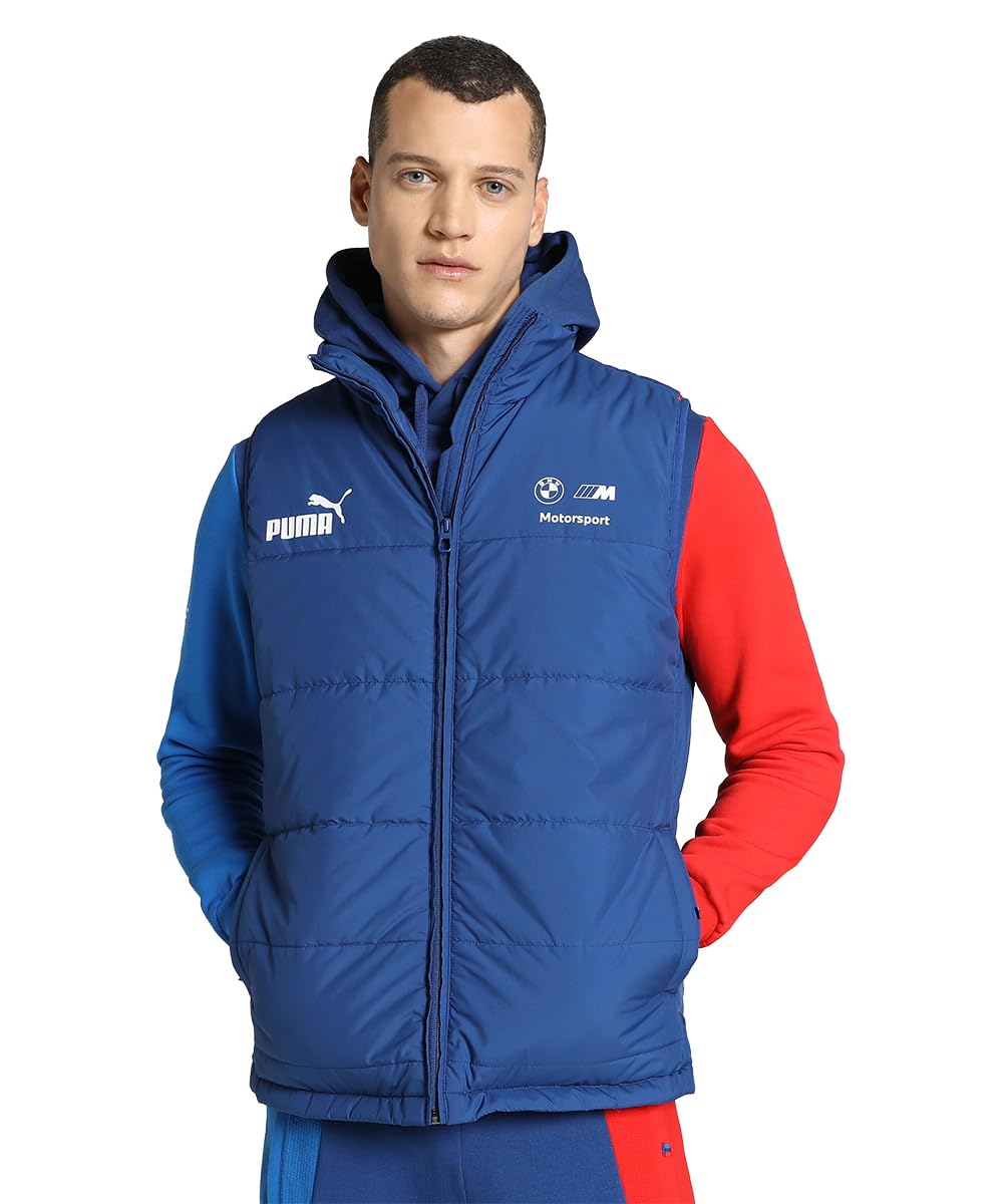 PUMA Veste sans manches matelassée MT7 BMW M Motorsport Homme S Pro Blue M Color