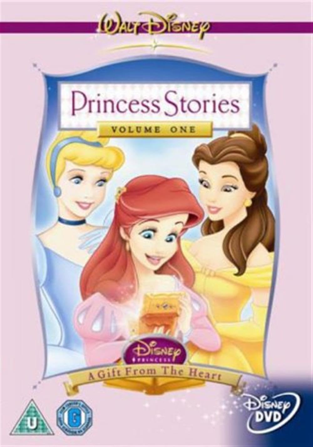 Walt Disney Princess Stories Volume One DVD (2005) Mickey Mouse FREE SHIPPING