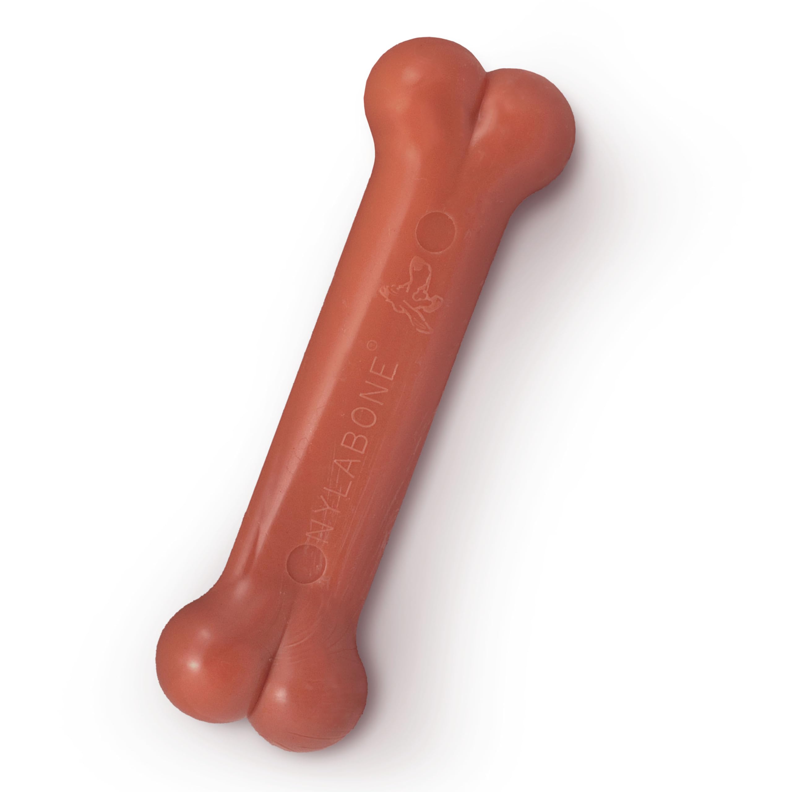 Nylabone Dura Chew Extreme Tough Dog Chew Toy Bone, Bacon Flavour, XS, for Dogs Up to 7 kg