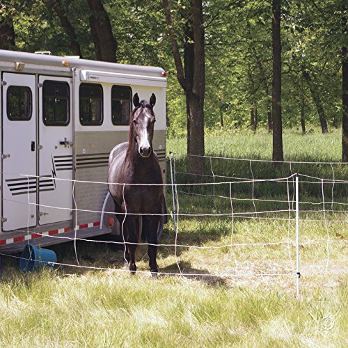 Miniatura 3 de Premier 1 Horse QuikFence Red eléctrica  BlancoNegro Doble Pico  48 pulgadas de alto x 50 pies de largo