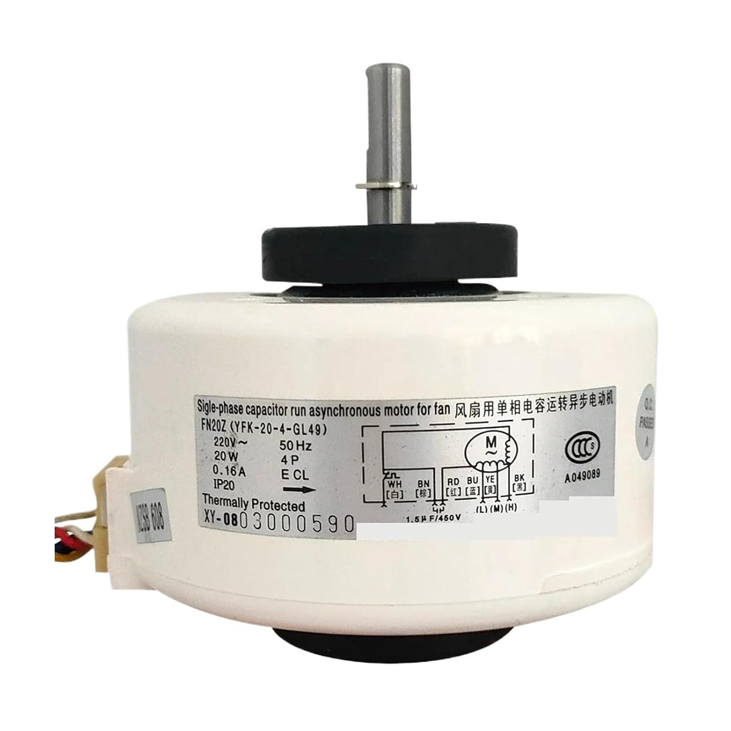 Air Conditioner Internal Unit Motor FN20Z YFK-20-4-GL49 Fan