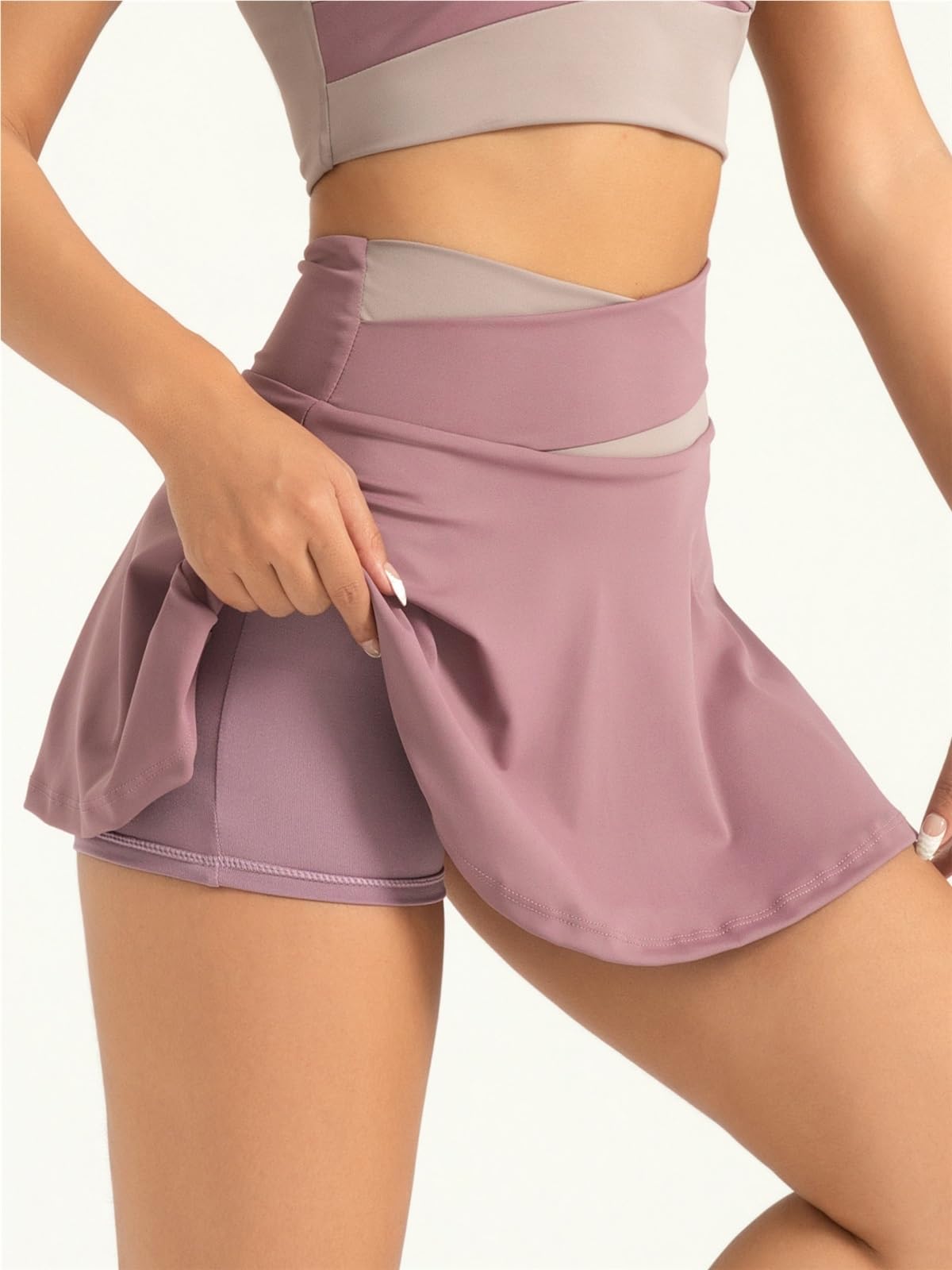 Falda Deportiva de poliéster Spandex for Mujer