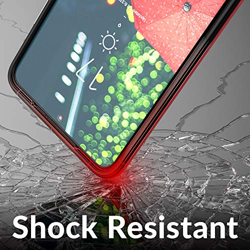 Image of Crave for Samsung Galaxy S20 Plus Case, Shockproof Protection Dual Layer Case for Samsung Galaxy S20 Plus 5G (6.7 inch) - Red