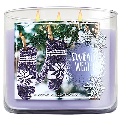 Bath And Body Works 3-Wick Candle 2016 Winter Edition (Sweater Weather) #TOP18