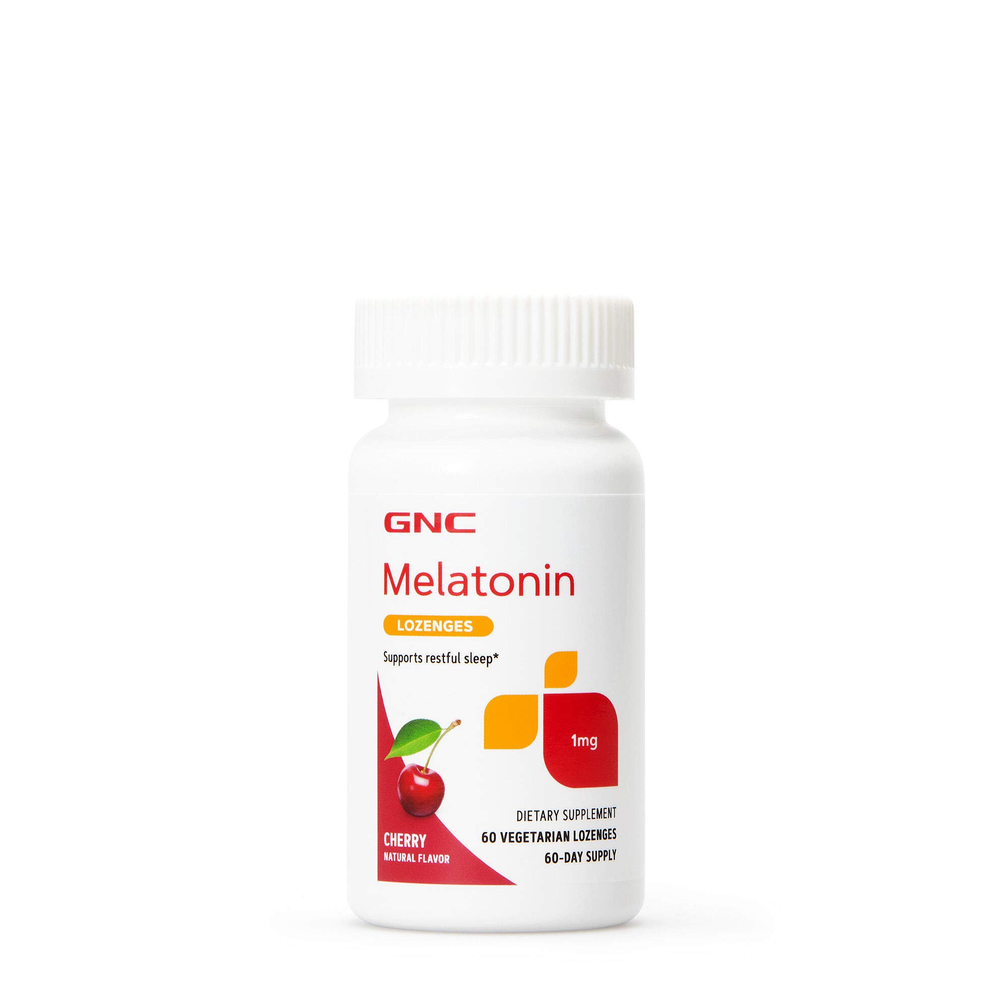 Melatonin Lozenges 1mg | Promotes Sleep | Cherry - 60 Vegetarian Lozenges