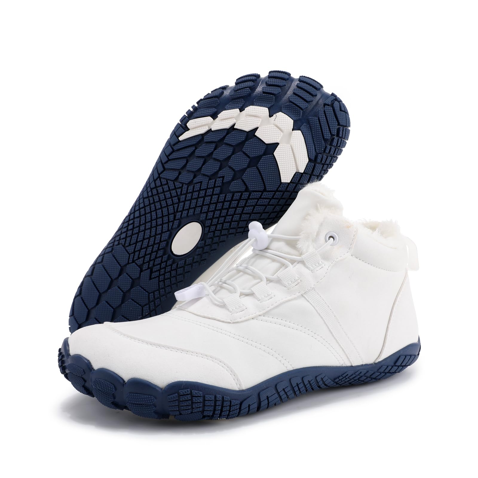 Bottes de neige d'hiver pour homme et femme - Imperméables - Pieds nus - Antidérapantes - Chaussures de sport d'extérieur unisexes