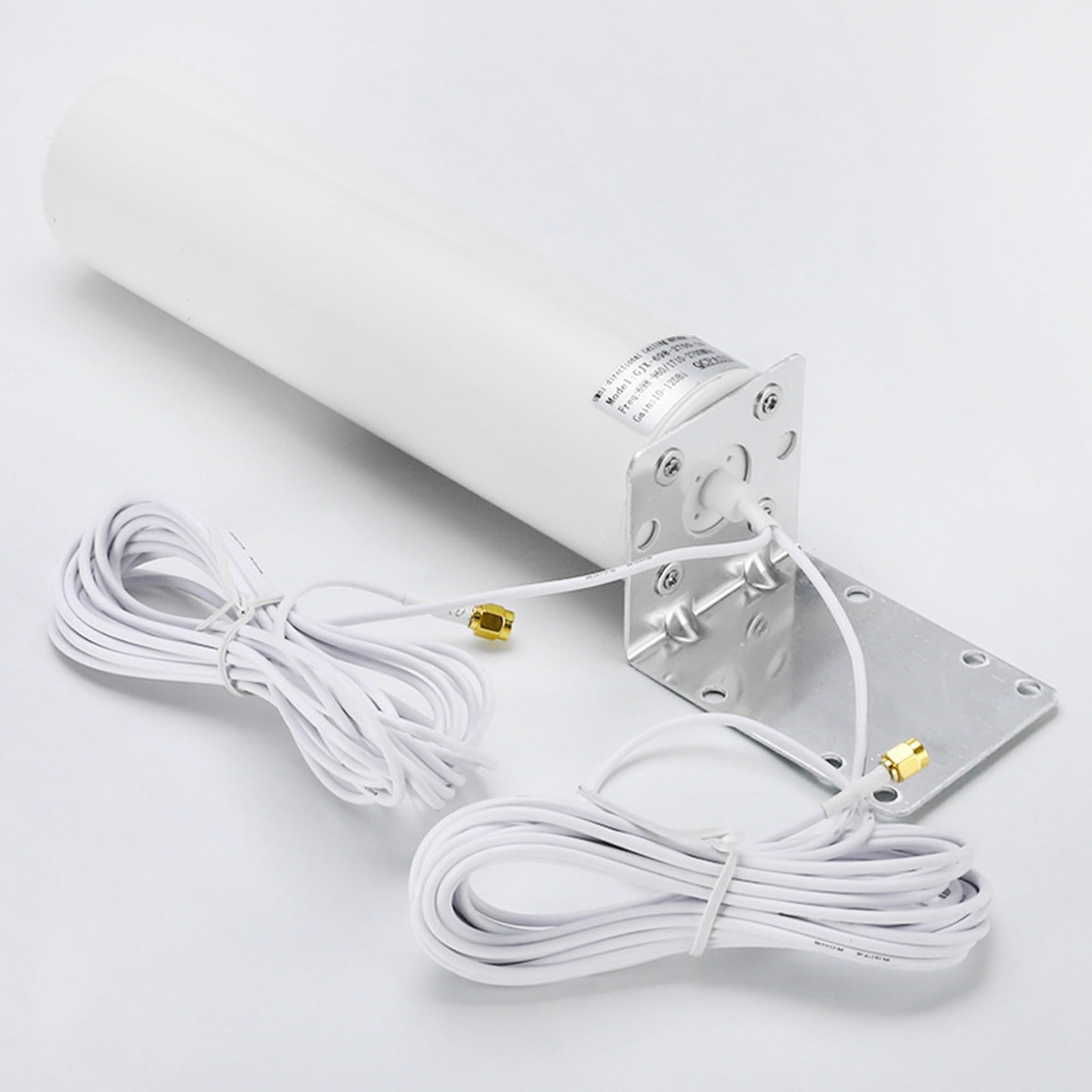 4X Antenne Externe 4G LTE Antenne Externe SMA 3G 4G Antenne ExtéRieure 10-12DBi avec Double Connecteur SMA pour Modem Routeur 4G