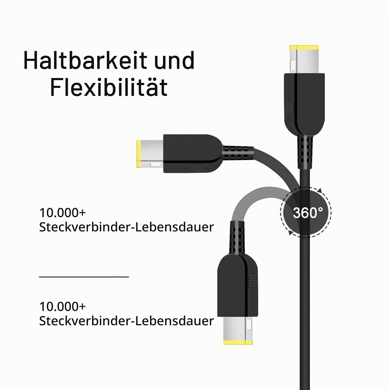 20V 6.75A 135W Laptop Netzteil Ladekabel Ladegerät für Lenovo ADL135NDC3A ADL135NLC3A ADL135NCC3A Thinkpad T440P T450P T460P T470P T540P T550P W540 W550 Workstation Legion Y7000 Y520 AC Adapter