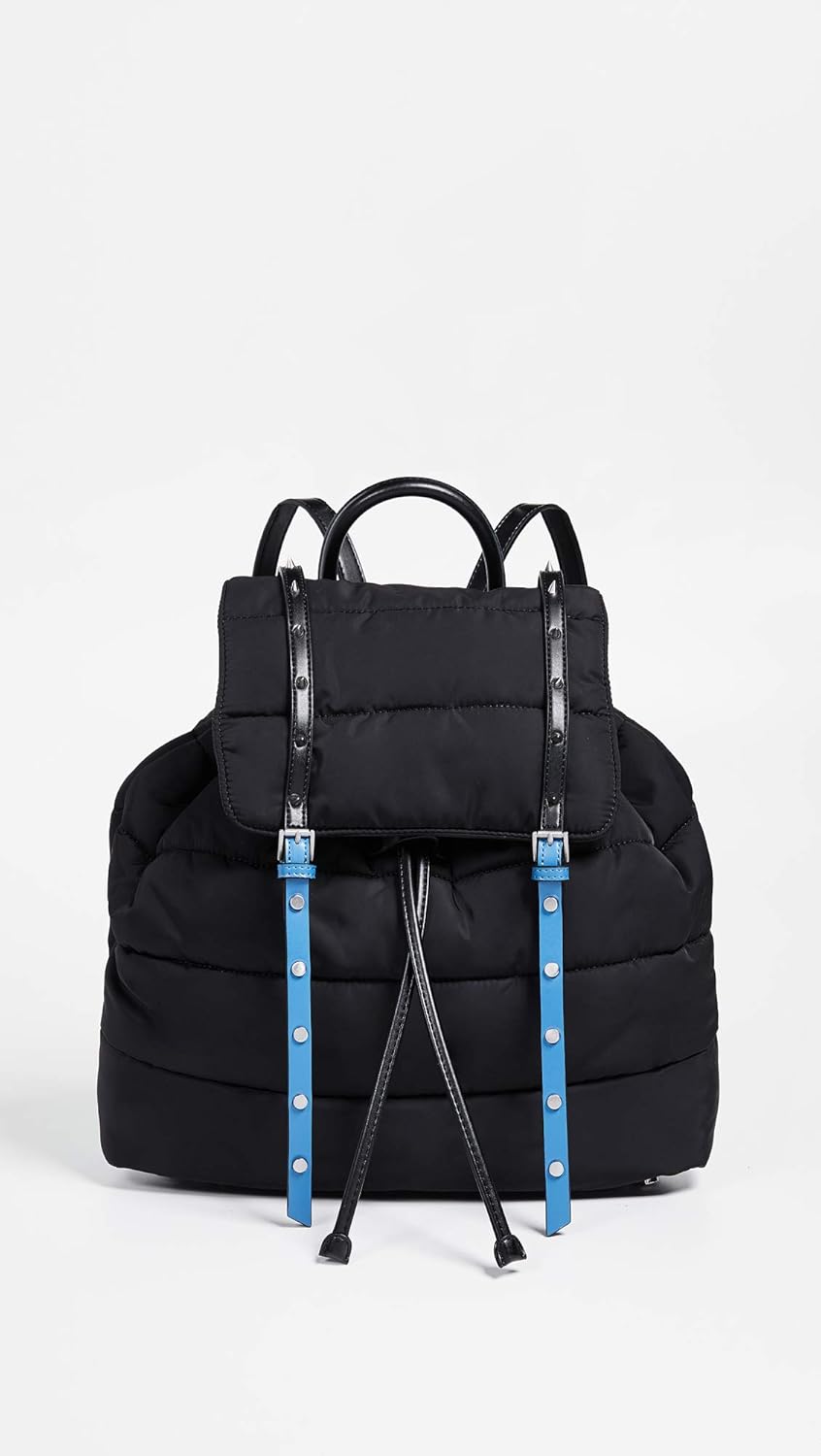 Sam Edelman branwen Flap Backpack, Black/Blue