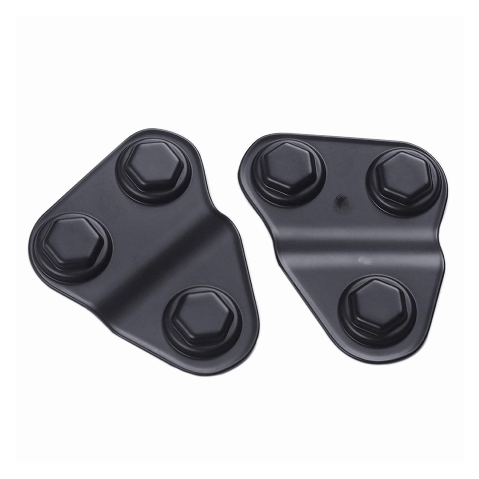 Shenghao Yige Store Fit for Jeep Wrangler JL JT 2018 2019 2020 2021 2022 Willys Front Door Screw Protection Cover Trim Screw Decor Sticker Accessory (Color Name : Black)